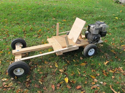Many of the parts you'll need can be fabricated. . Wooden go kart plans with engine